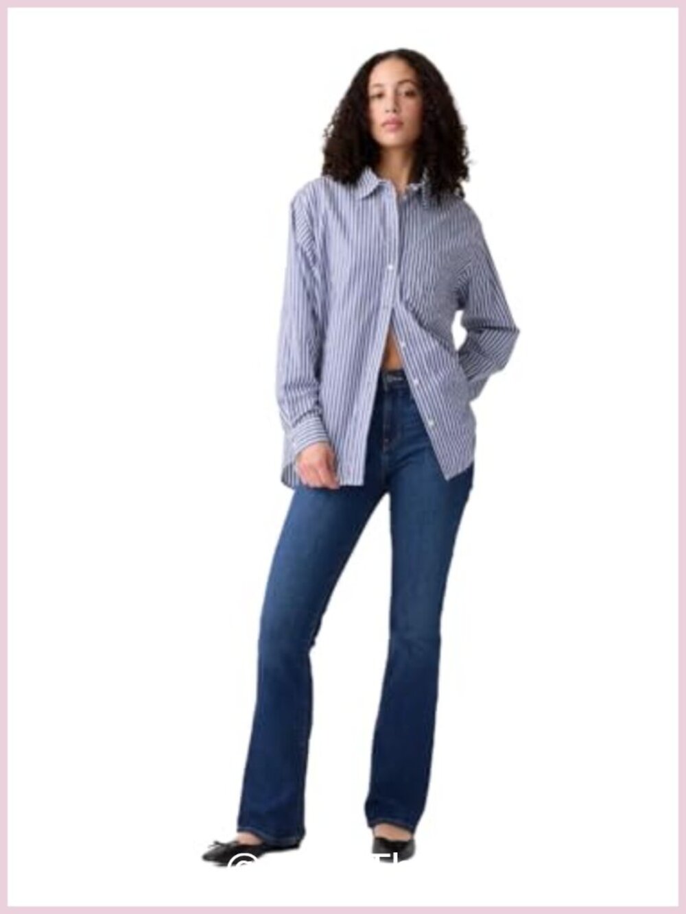 Gap Baby Boot Cut Denim Jeans Mid Rise Pull On Regular Fit